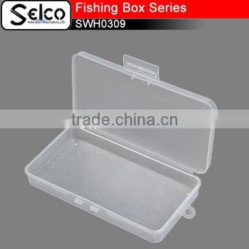 SW0309D China Top Transparent plastic fishing tackle box