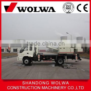 8 ton small truck lift crane with load chart