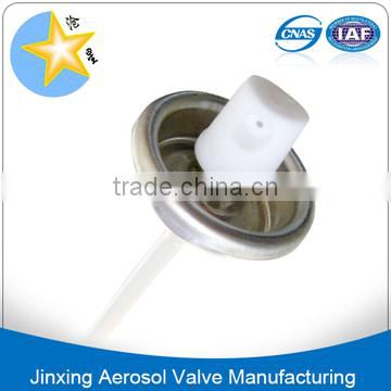 Paint aerosol valve and actuator