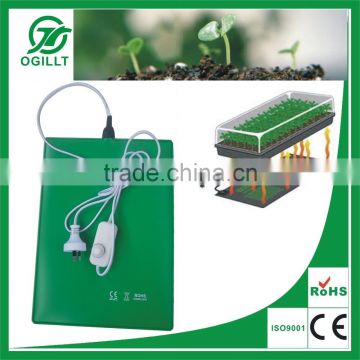 Greenhouse heating pad for plant