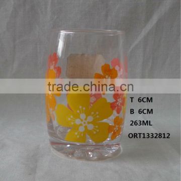 Print Hand-made glass cup