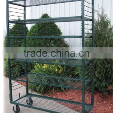 Transport and Display Rack , garden pot/planter display shelf