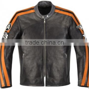 Motorbike leather Armour jacket