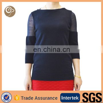 Women fashion wholesale knitted cashmere sweater india