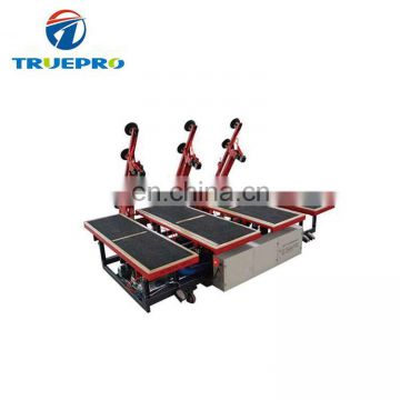 Automatic glass loading table with air float