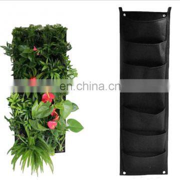 Eco-friendly recycled hanging vertical planter wall