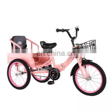 safe kids bike tricycle 3 wheel high carbon steel baby bicycle child truck trike kids tricycle for 2-8 years kid