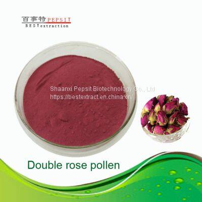 Double rose pollen