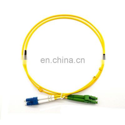 3meters 2.0mm LC/APC-LC/UPC Duplex Single mode G652D Optical Fiber Patch cord lc apc fiber optic patch cord