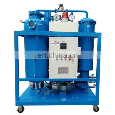 Adjustable vacuum centrifuge lube oil turbine oil separator TY series