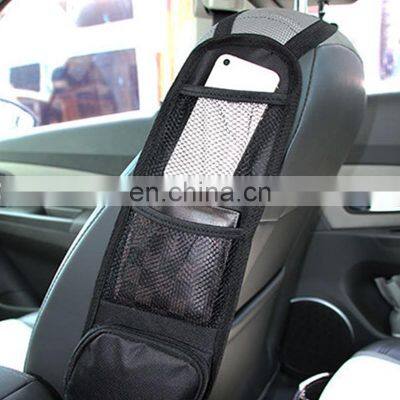 Factory Car Seat Storage Bag Seat Side Hanging Bag Mesh Organizer for Small Items Multi-Pocket Phone Holder Car Accessories
