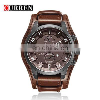 Hot Sale Relogio Curren 8225 Quartz Watches Men Fashion Luxury Brand Curren Watch Men