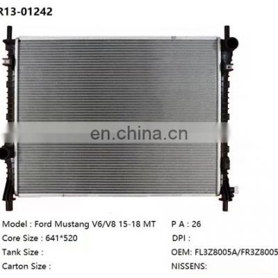 Radiator FOR FORD MUSTANG 2018 GT OE NUMBER FL3Z8005A/FR3Z8005D