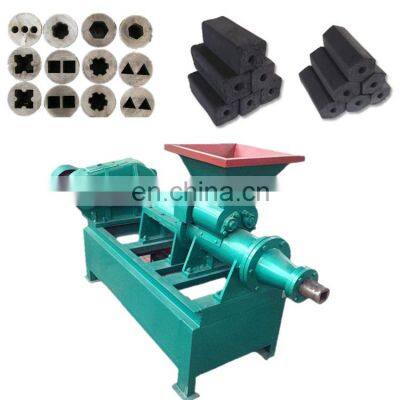 Big discount coconut shell shishi cube maker charcoal extruder briquette making machine for coal dust briquettes production line