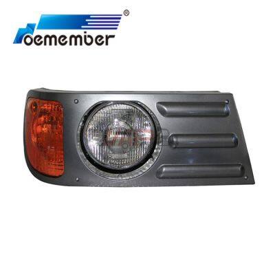 OE Member 2M0533M Head Lamp-R Black Panel With Bulbs Truck Body Parts Headlight Headlamp For Mack CV American Truck Parts