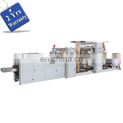 HD400 Automatic Shopping Kraft Portable Paper Bag Making Machine with 2 or 4 color print