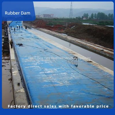 Blue Color Inflatable Rubber Dam
