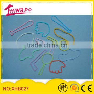 Silicone Rubber Band Bracelets Childrens Party Favors - Elastic Shaped Rubber bands
