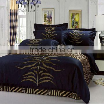 Cotton printed bed sheet