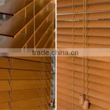 50mm waterproof faux wood blind /outdoor wooden blinds