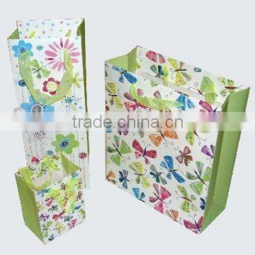 new style paper shopping bag,promotional gift bag