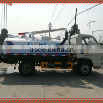 Foton 3000-5000L liquid waste vacuum suction vehicle