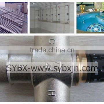 China supplier 1 1/2" brass energy regulator thermostatic mixing valve