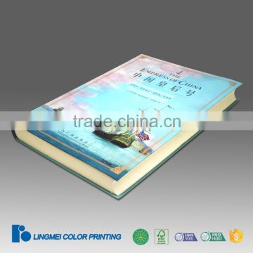 Guangzhou factory sewing binding hardcover cheap book printing colourful