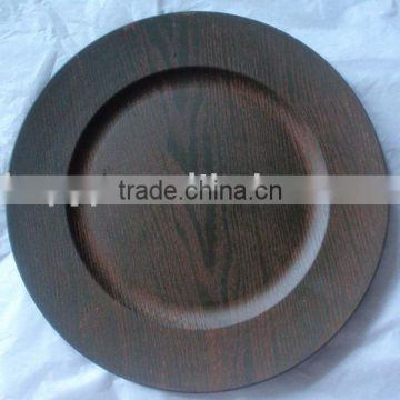 Wood plate