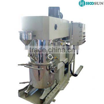 Safe adhesive planetary mixer