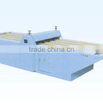 corrugated cardboard semi-automatic platform die cutting machine