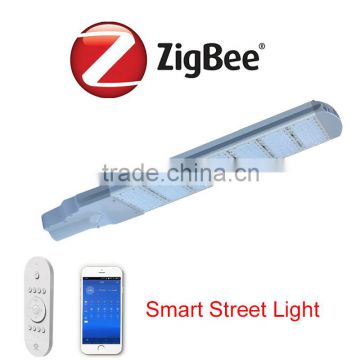 Intelligent street light monitoring and controlling system smart phone control street light