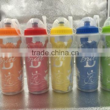20oz insulated plastic water bottle