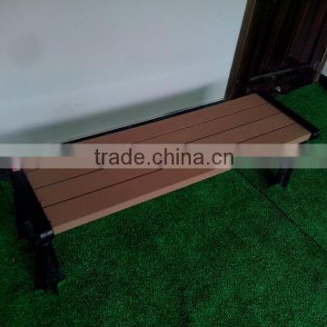 Huzhou Yuante wood plastic composite furniture wpc garden bench