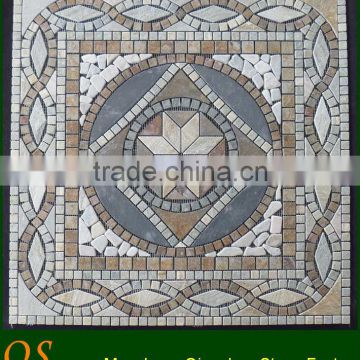 marble mosaic floor medallion