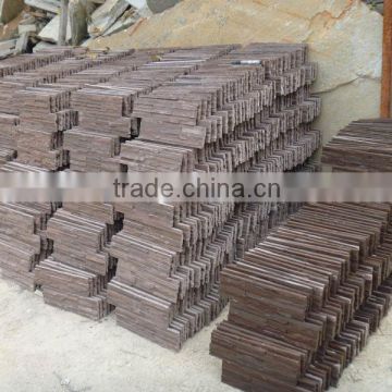Natural exterior wall cladding stone for house