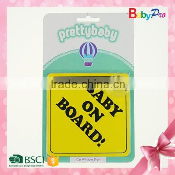 New Products 2015 Innovative Product China Products Plastic Factory Manufacturer Car Window Sign Wholesale Car Window Sign