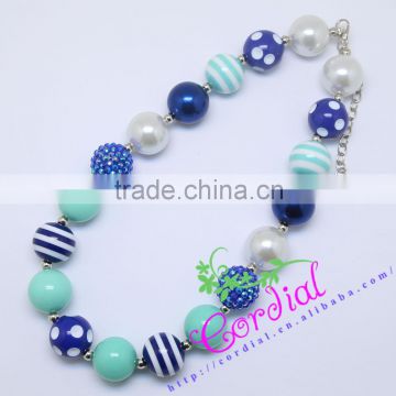 Hot Sale Bead Jewelry Yiwu Cordial Design Handmade Beads Necklace For Children
