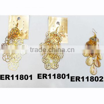 wholesale simple gold earring designs models for women