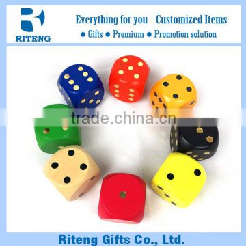 2016 The Entertainment Printed Logo Custom Made Wooden Dice