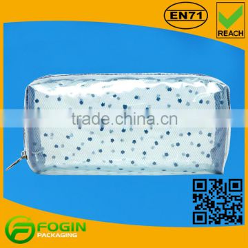 waterproof pvc stationery case with zipper