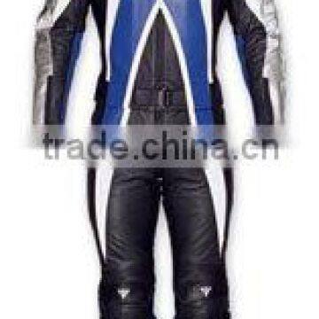Leather Motor Bike Two Piece Suit