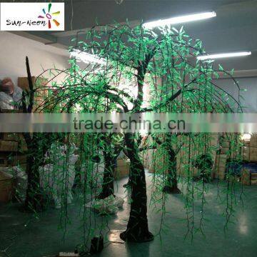 Outdoor decoration big led willow tree lights beautiful led lighted willow tree gaint led willow tree                        
                                                                                Supplier's Choice