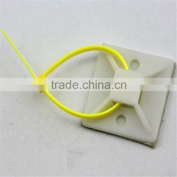 Manufacturer supply hot sale OEM quality reusable nylon cable tie mount from direct factory