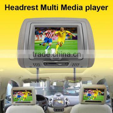 Headrest TFT-lcd minitor car universal headrest monitor