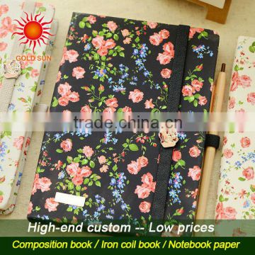 /custom design soft cover notebooks