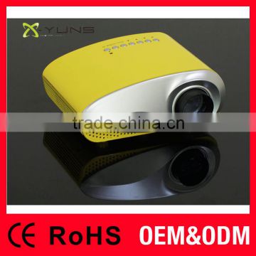 Hottest 360 degree flip LCD Mini laser projector christmas
