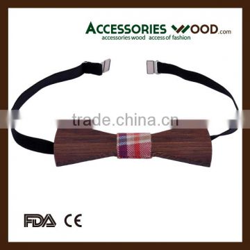 Luxury bow tie real natural wood bowtie 2016 new accessories wood