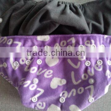 PUL bamboo chacoal Minkee Modern Pocket baby Cloth Diaper