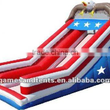 inflatable American Eagle patriot slide, slide inflatable A4004